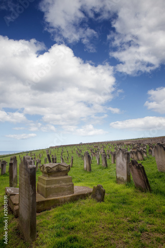 whitby grave stones