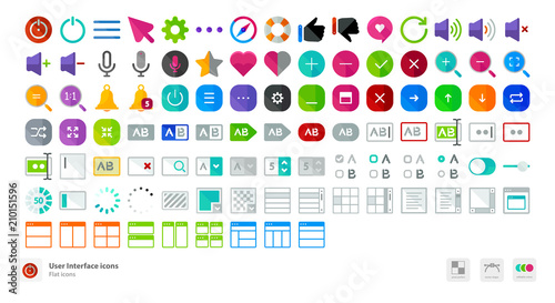 User Interface icons