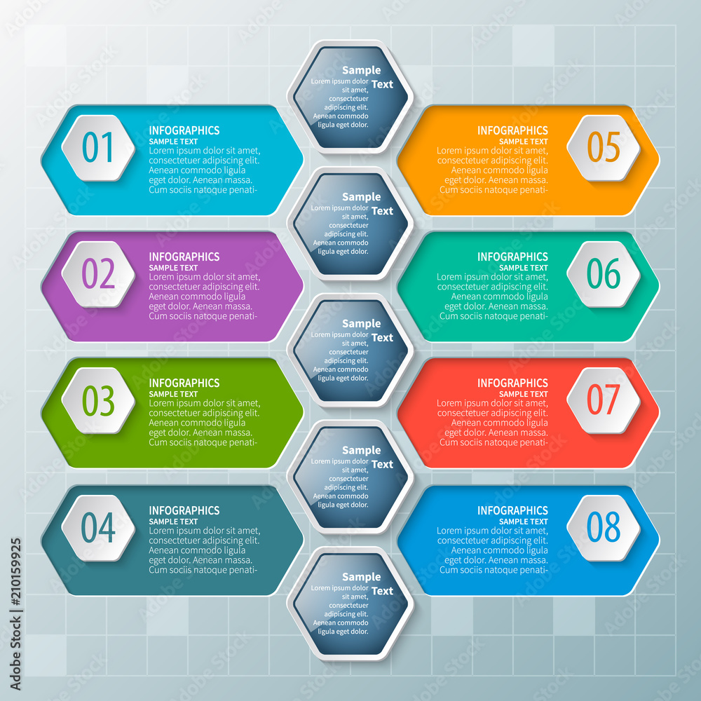 Abstract 3D Paper Infographics Abstract 3D Paper Infographics