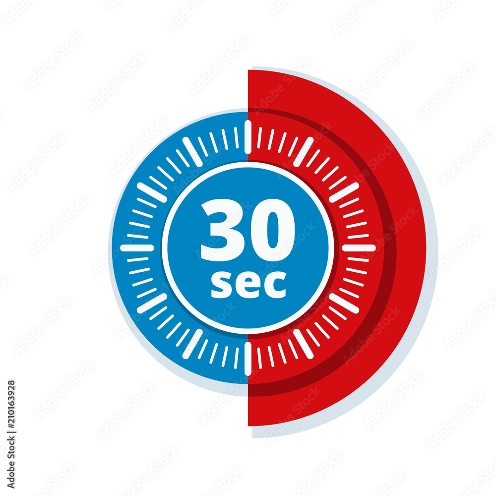 30 Seconds Time illustration 30 Seconds Time illustration