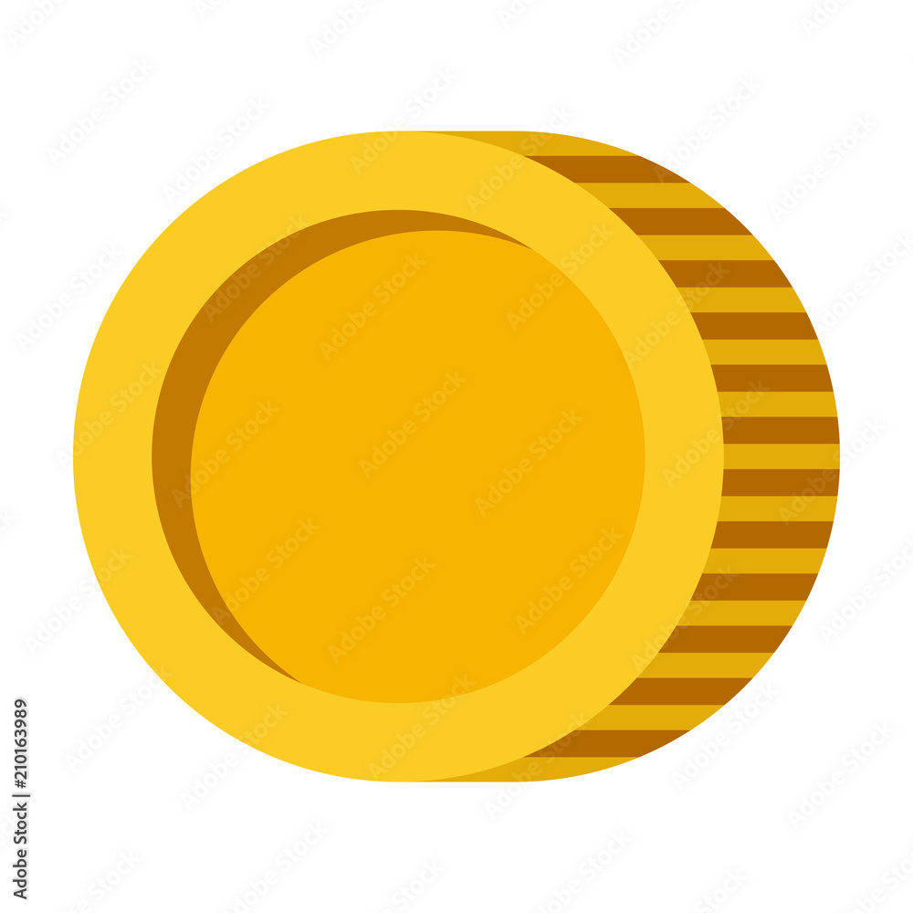 coin money isolated icon vector illustration design