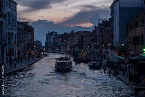 Canals and boats, Venice Italy © Artofinnovation