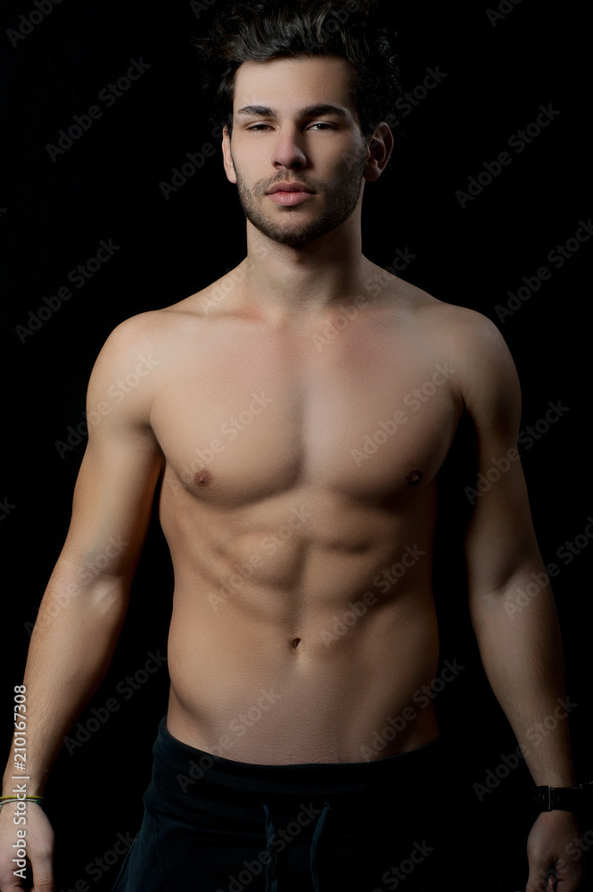 Fototapeta premium Handsome young man portrait