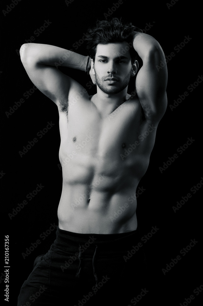 Fototapeta premium Handsome young man portrait