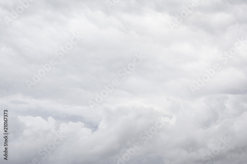 Big white and dark cloud