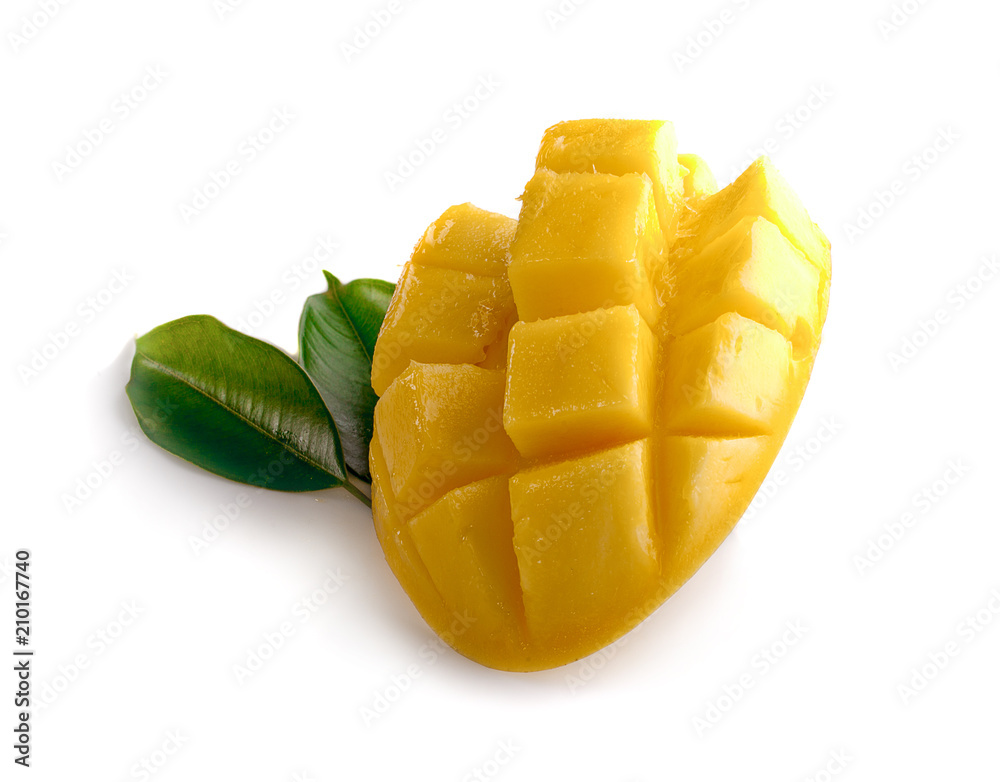 mango isolated on white background