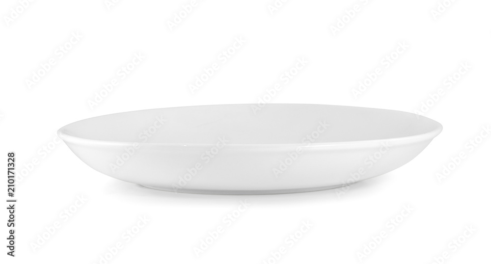 plate on white background. plate on white background.