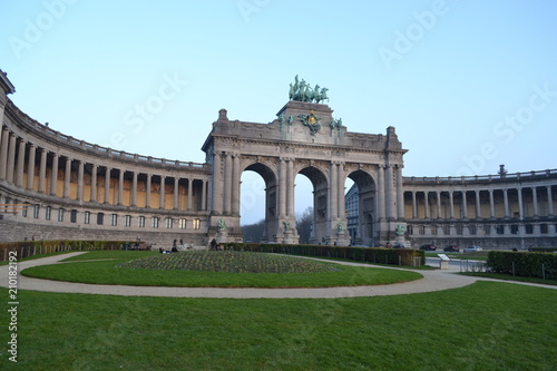 Cinquantenaire: The Triumphal Arch of Brussels