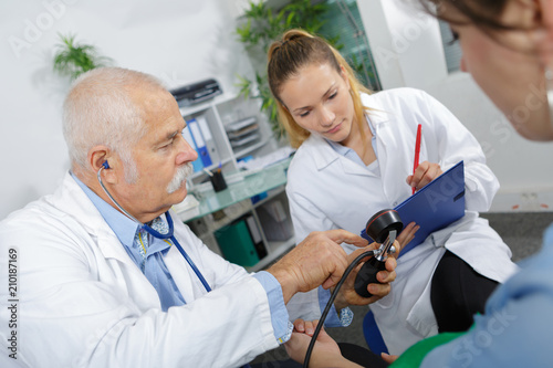 newly hired doctor's assistant