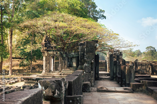 Attractions of the Angkor Wat temple complex,Cambodia. © Natallia