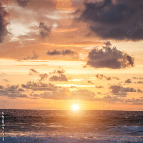 Beautiful sunrise