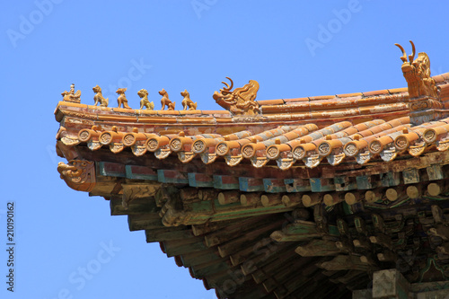 Chinese ancient architecture in Eastern Royal Tombs of the Qing Dynasty, china © junrong