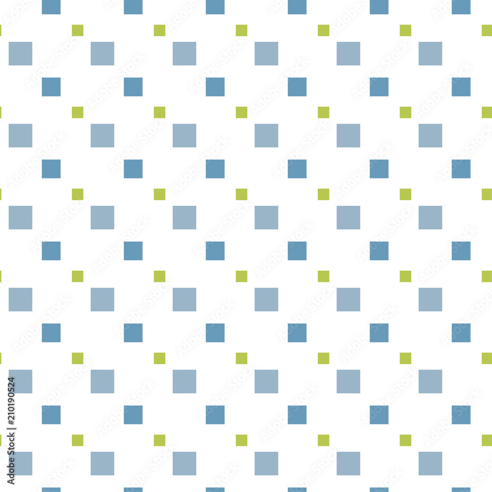 Square seamless pattern Abstract vector geometric background.Print for interior design and fabric