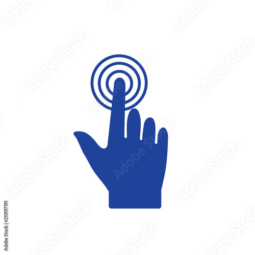 Zeigefinger Symbol - Touch