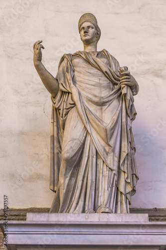 Statue Sabine with the portrait of Matidia in Loggia dei Lanzi in Florence photo