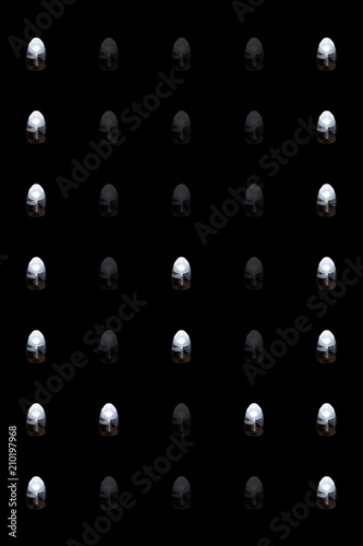Led light letter W