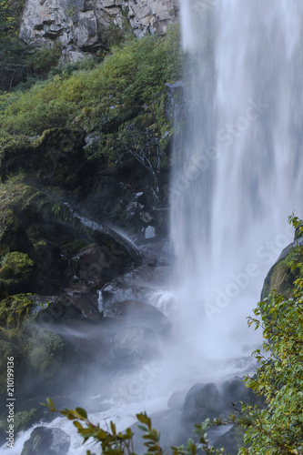 Waterfall at Lanin National Park