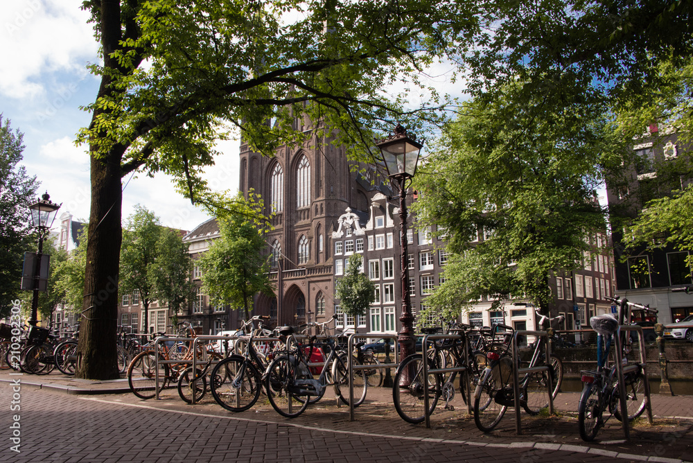 There are so many cycles in Amsterdam, more than there are people