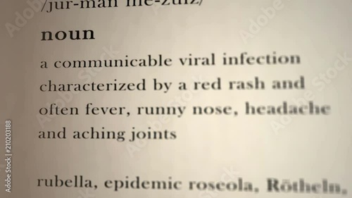German Measles Definition