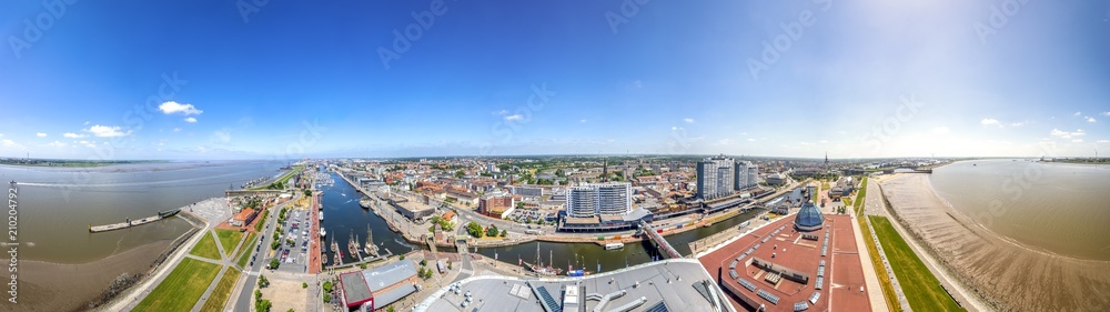 Bremerhaven, Ausblick über die Stadt 