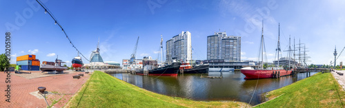 Bremerhaven  Hafenwelten  Panorama 