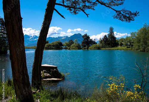 Lac de Saint Appolinaire in den Hautes Alpes