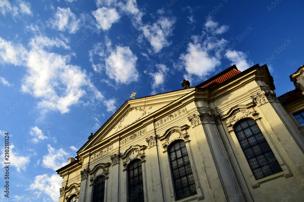 Obraz premium Ss. Cyril and Methodius Cathedral in Prague, New Town, Czech republic