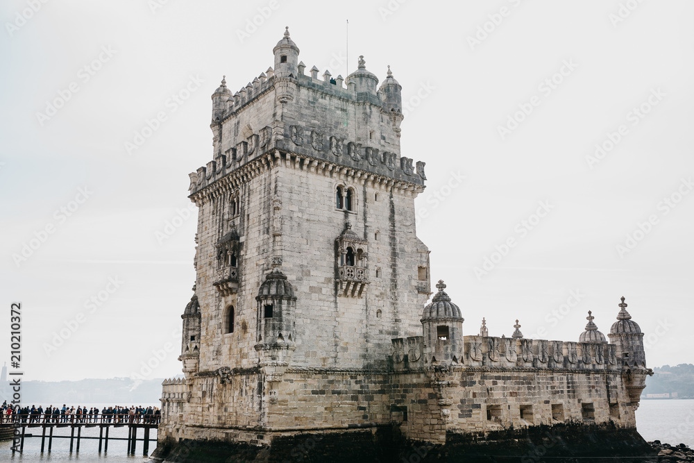 Torre de Belem or the Belem Tower is one of the attractions of Lisbon. The fortress was built in 1515-1521. This is one of the favorite places for tourists to visit the city. Torre de Belem or the Belem Tower is one of the attractions of Lisbon. The fortress was built in 1515-1521. This is one of the favorite places for tourists to visit the city.