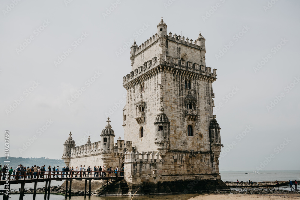 Torre de Belem or the Belem Tower is one of the attractions of Lisbon. The fortress was built in 1515-1521. This is one of the favorite places for tourists to visit the city.