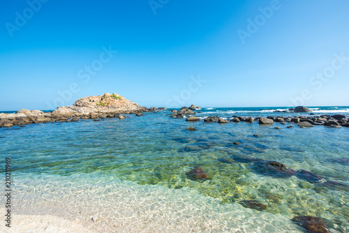 beach and sea