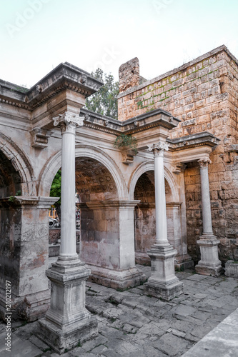 Hadrians Gate in Antalya, Turkey