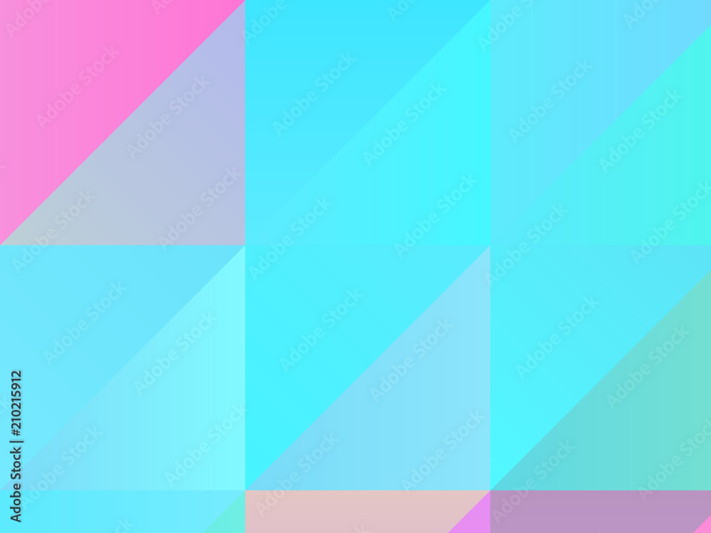 Simple geometric background. Minimal design. Abstract the combination of colored paper. Vector illustration.