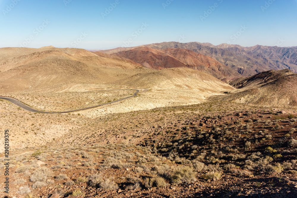 Adventure road in the desert