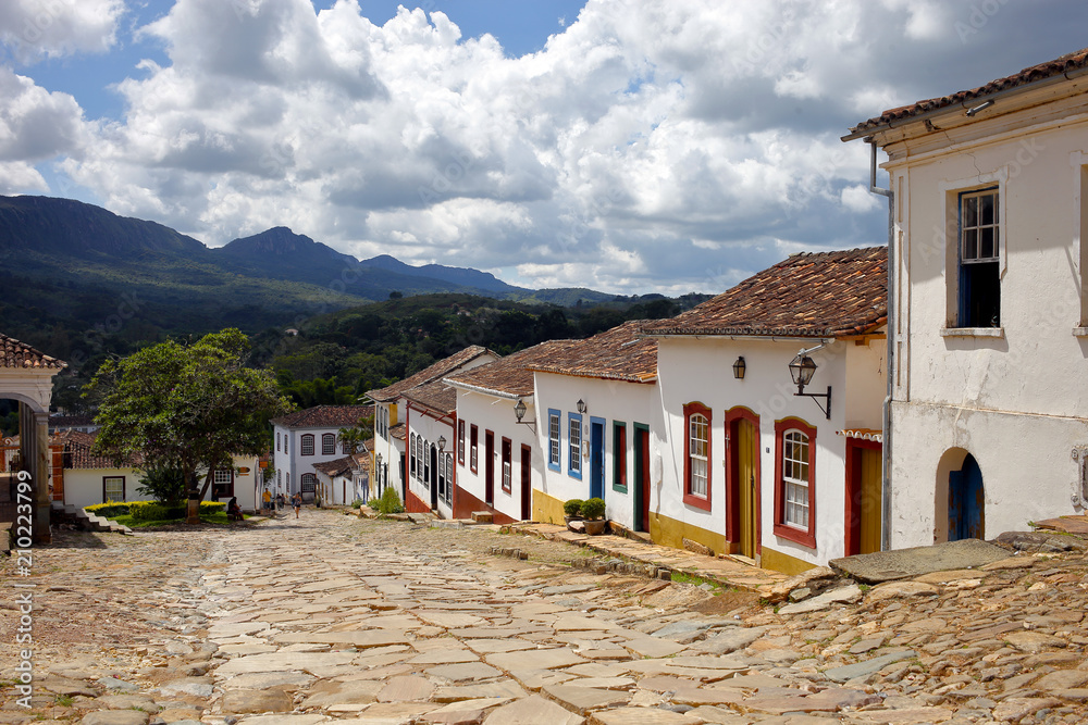 City of Tiradentes in Minas Gerais