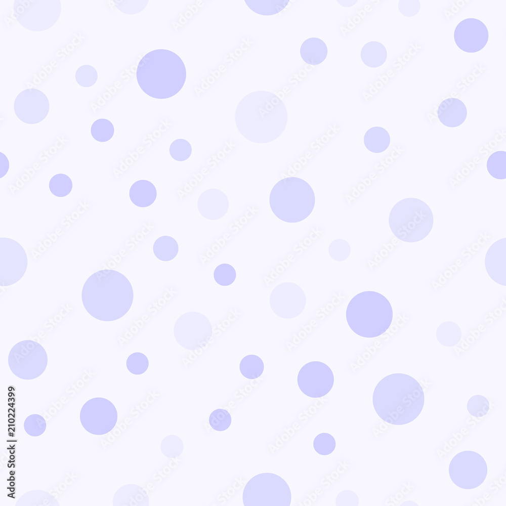 Violet circle pattern. Seamless vector