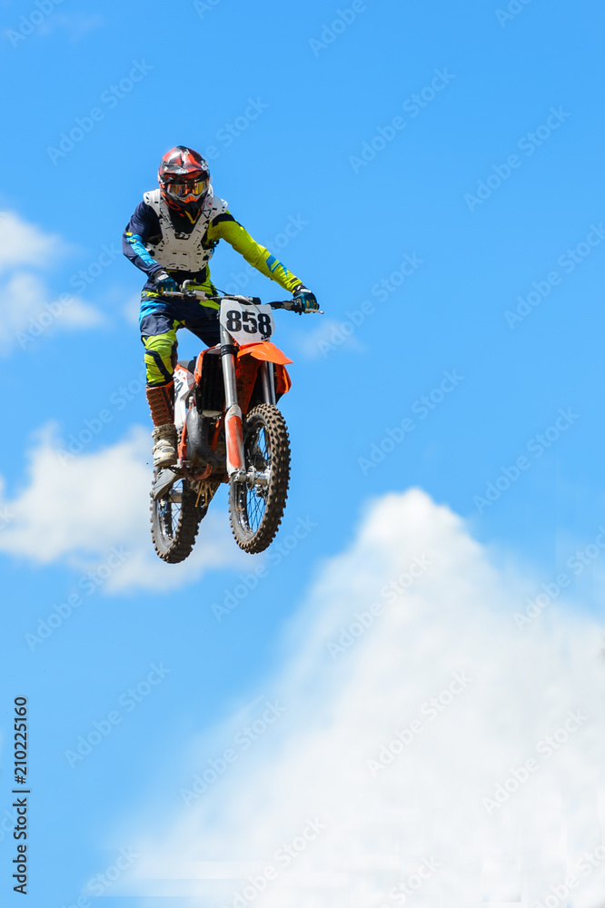 Motocross high jump