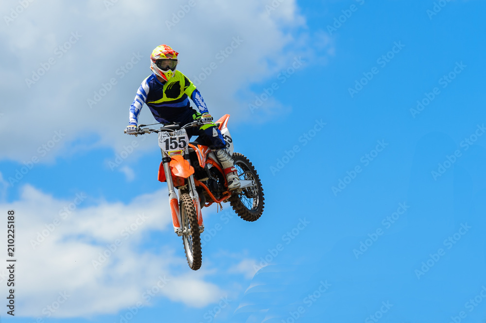 Motocross high jump Motocross high jump