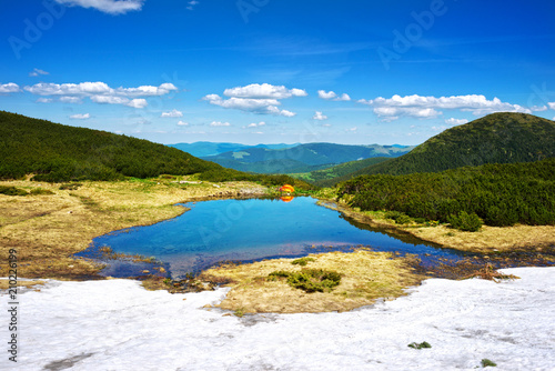 travel with lakes carpathians