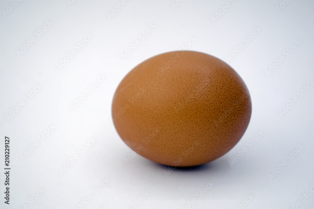 Egg isolated on white background cutout