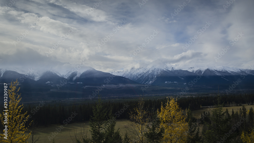 Fototapeta premium Beautiful Canadian Rockies