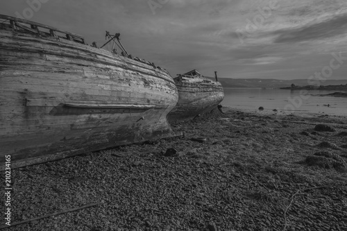 Salen Boats, Salen, Isle of Mull, Scotland, UK photo