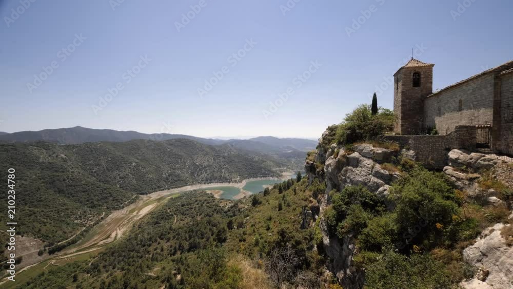 Siurana old medieval church Catalonia Spain Siurana old medieval church Catalonia Spain