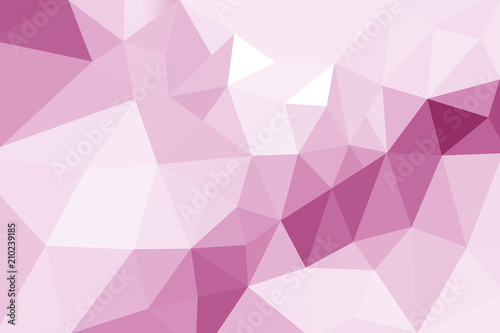 Pink gradient abstract geometric triangular polygon style. Graphic background. abstract polygon background.