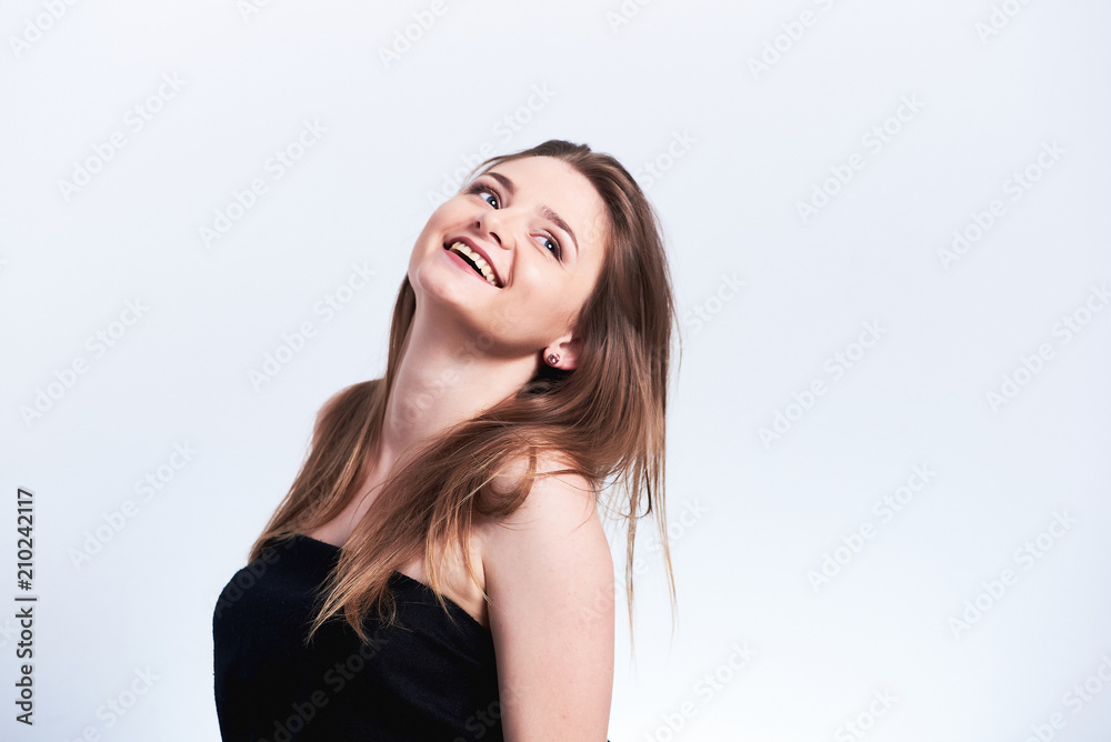 Beauty portrait of young woman