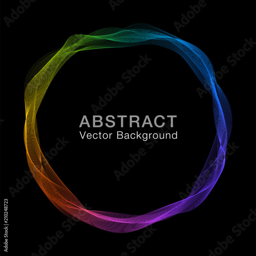 Abstract Rainbow Background #vector Graphics