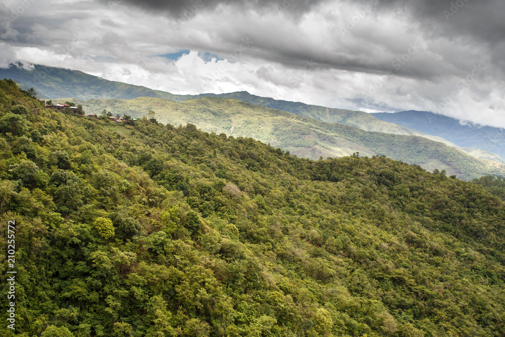 Naklejka premium Natural Landscape, Burma