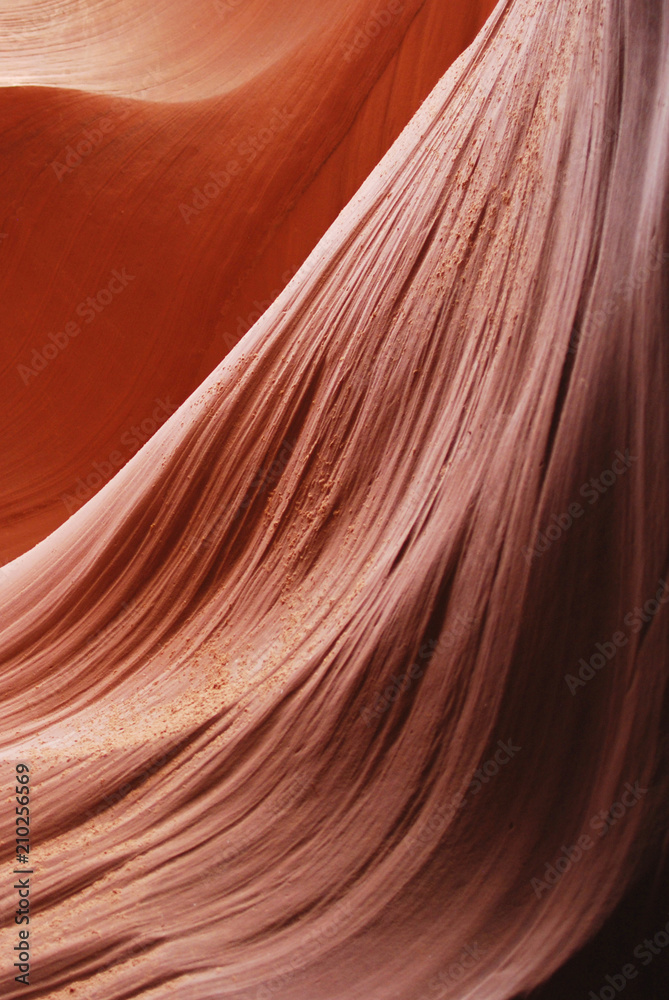 Slot canyon in Navajo reservation Slot canyon in Navajo reservation