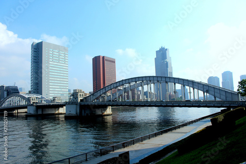 Kachidoki bridge  Tokyo  Japan
