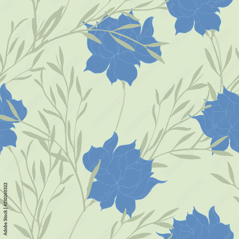 Abstract elegance pattern with floral background. Abstract elegance pattern with floral background.