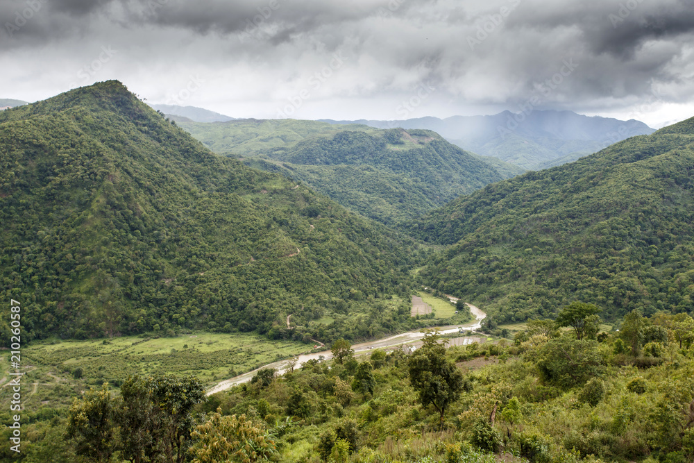 Obraz premium Chin State, Myanmar